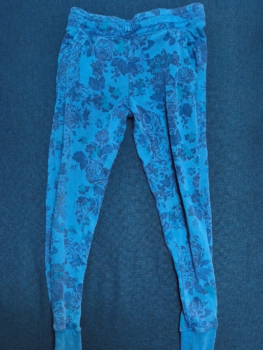 Old Navy Teal Blue Lined Sweatpants Joggers